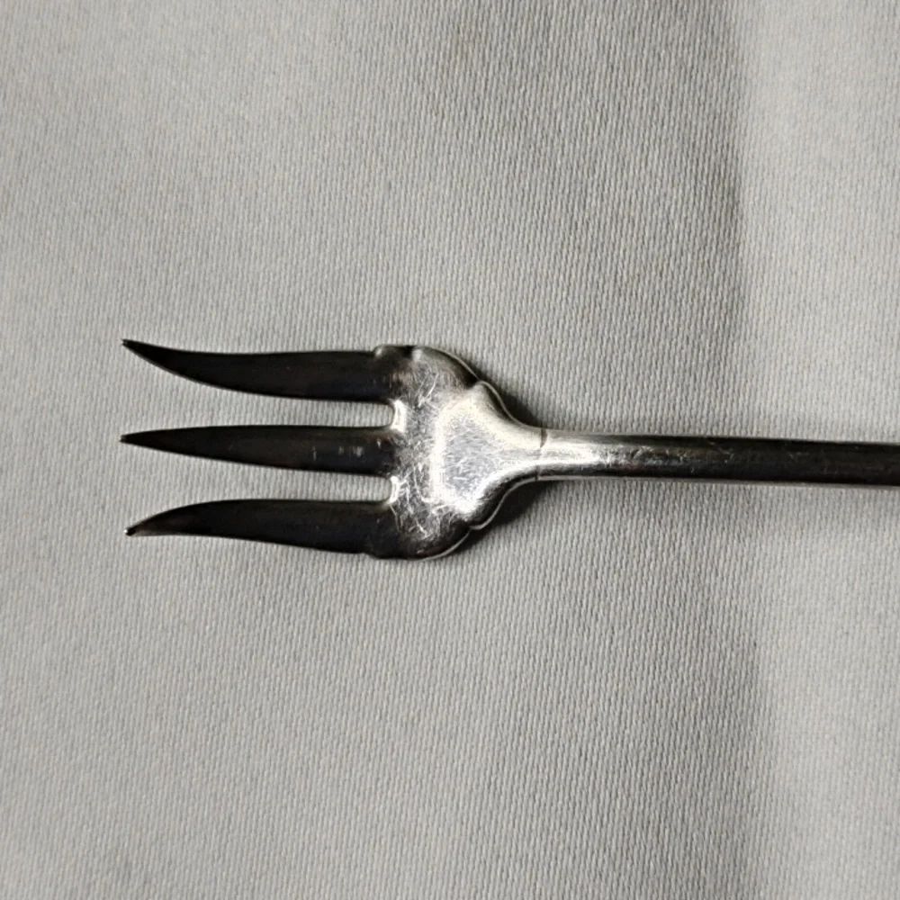 W.H Silver Plated CocktailFork